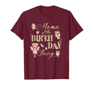 Mama of The Birthday Fairy Little Girl Magical Family T-Shirt