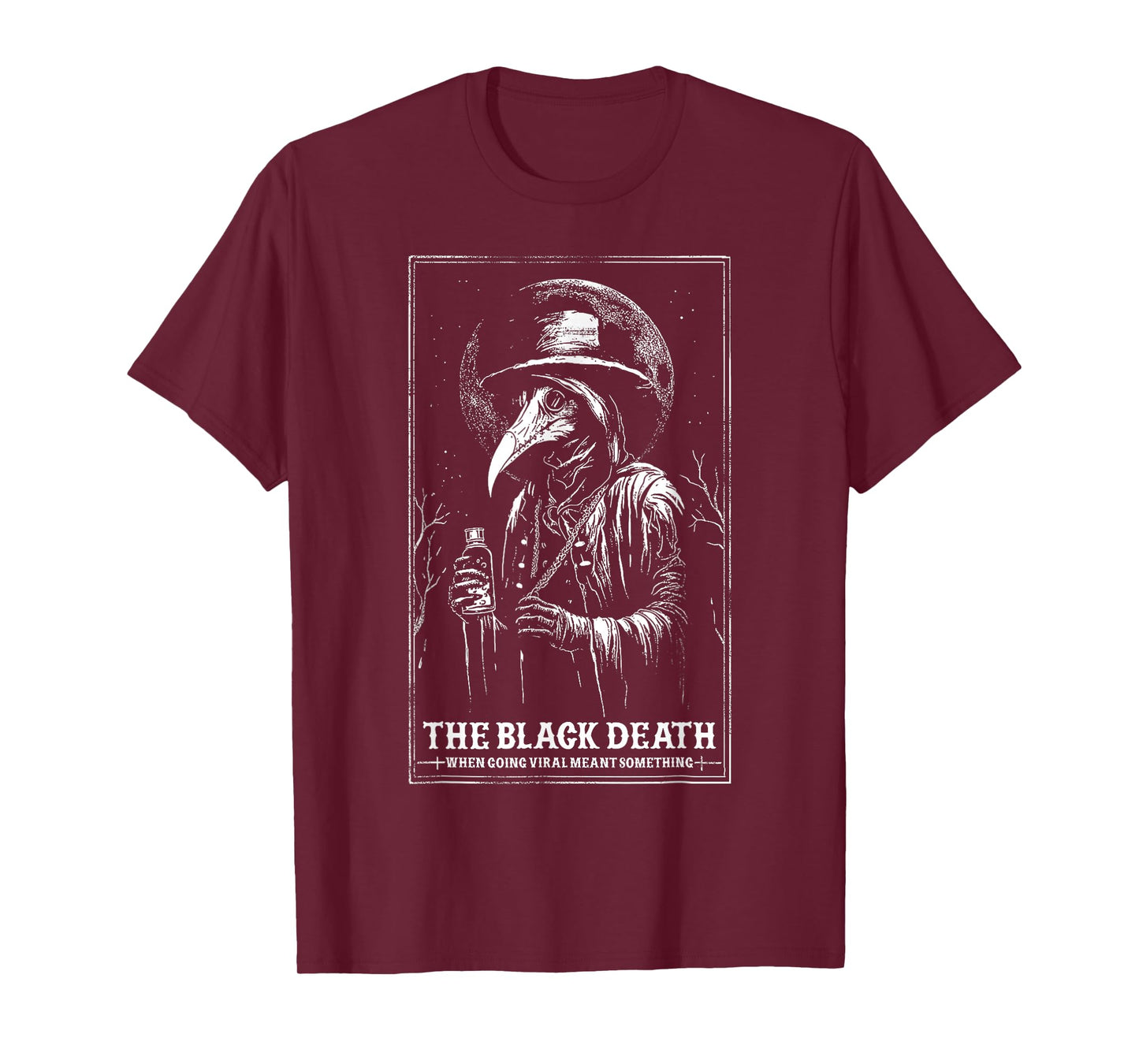 The Black Death When Going Viral Meant Something Vintage T-Shirt