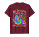My Therapist Gave Up Funny Psychedelic Possum Tie Dye Meme T-Shirt