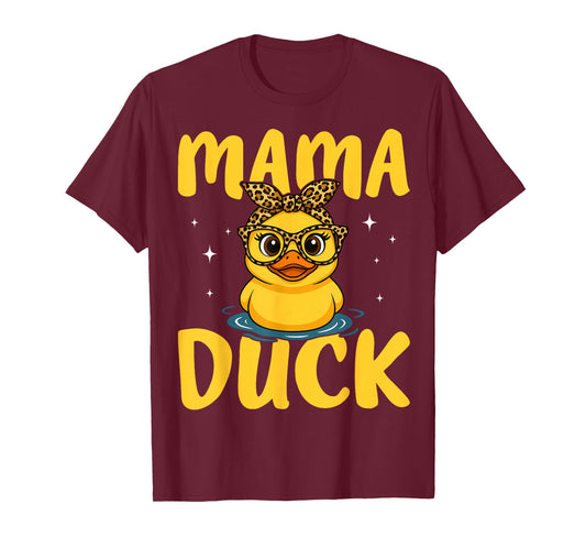 Rubber Duckies Mama Duck Rubber Duck for Women Mom T-Shirt