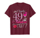 Chapter 49 Fabulous Since 1977 49th Birthday Queen Diamond T-Shirt