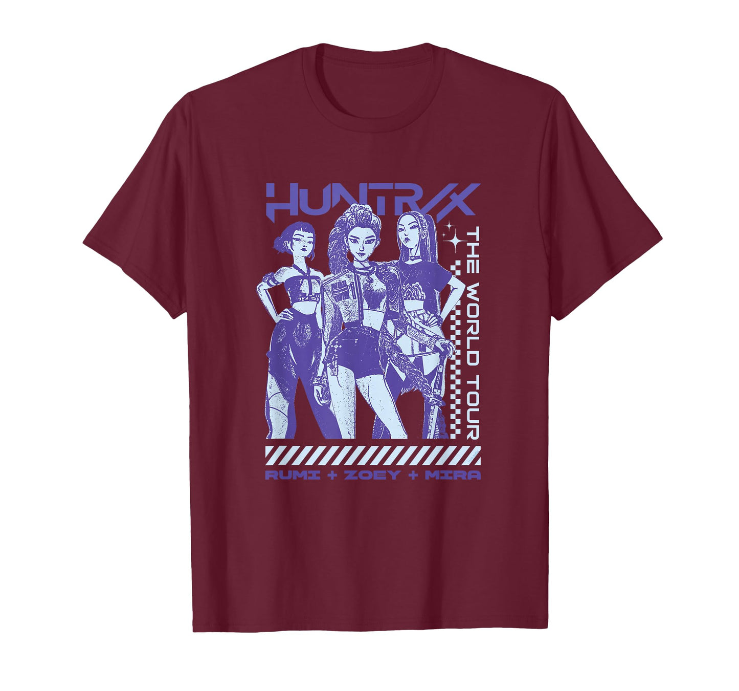 Kpop Demon Hunters The World Tour Officially Licensed T-Shirt