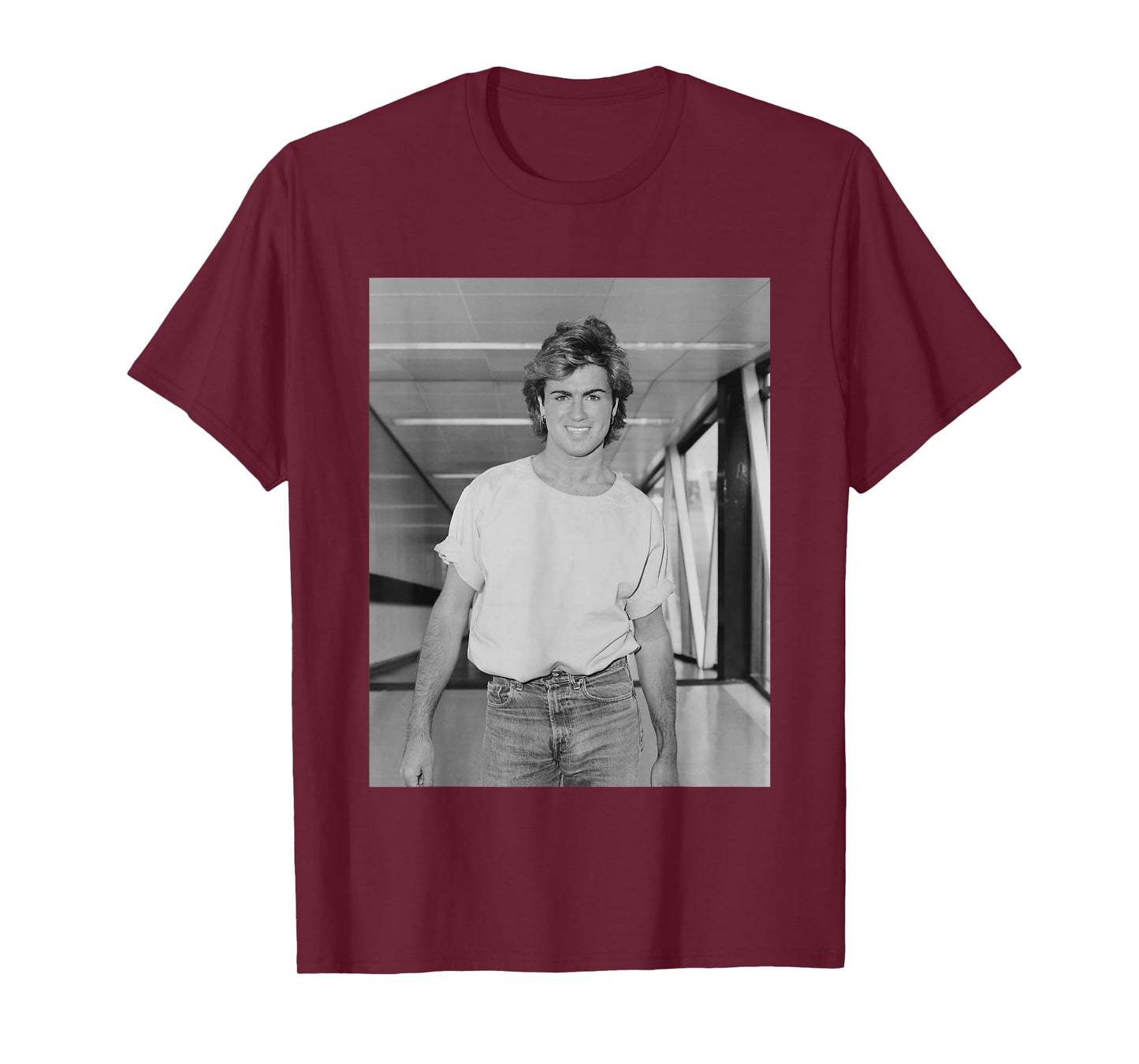 George Michael of Wham! Pop Duo Last Christmas Singer T-Shirt