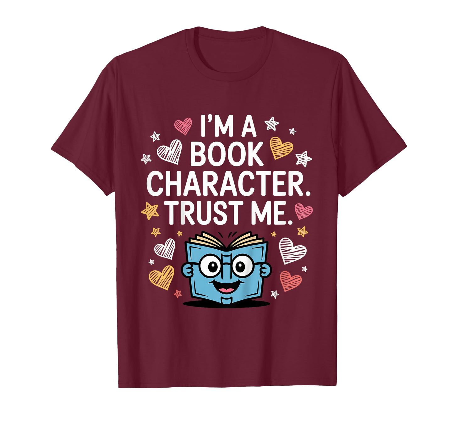 I'm a Book Character Costumes for Kids Storybook Character T-Shirt