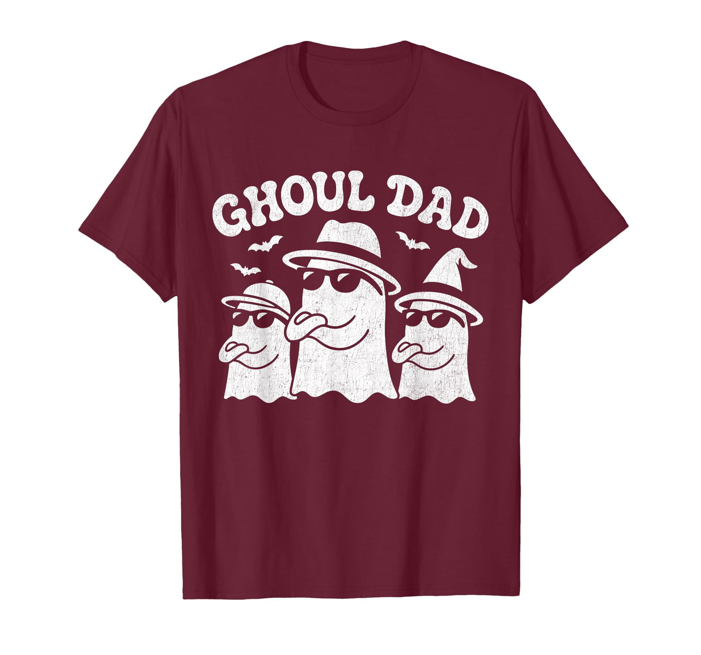 Ghoul Dad Vintage Daddy Ghost Funny Halloween T-Shirt