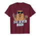 Six Seven Bruh Capybara 67 Boys Teens Kids Animals Lover 6 7 T-Shirt
