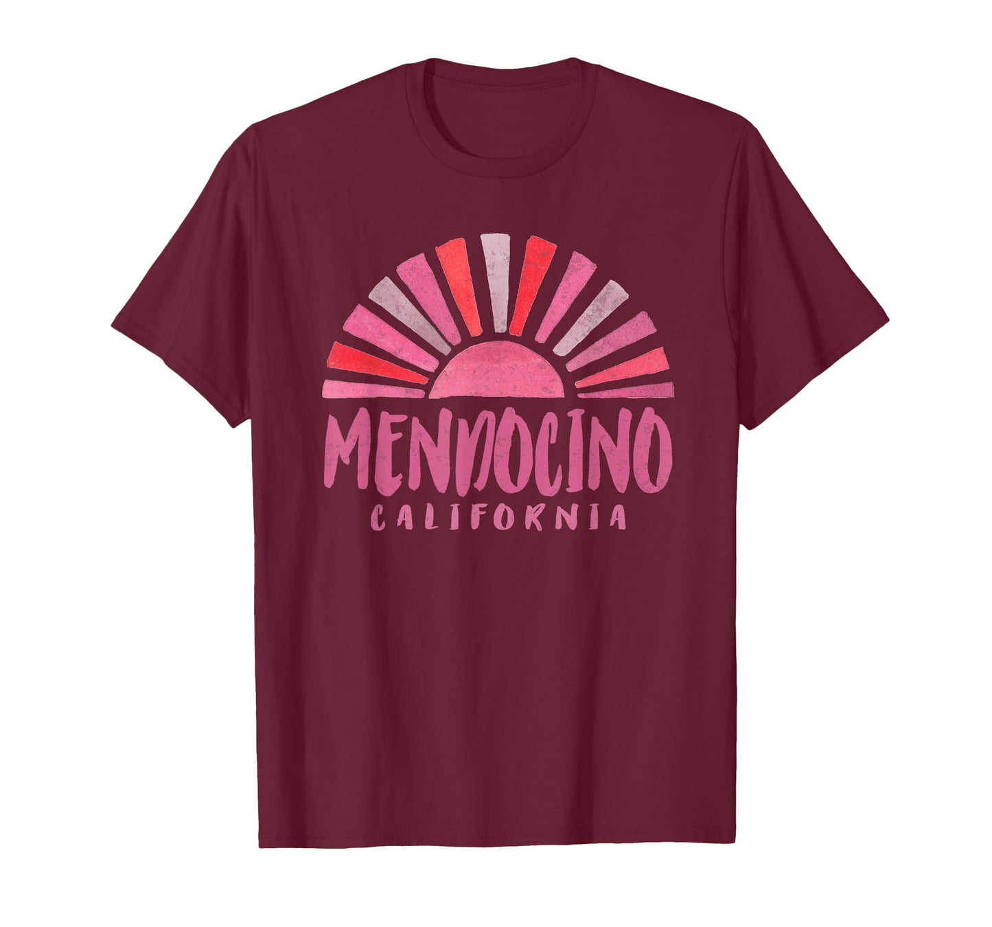 Mendocino California Sunrise - Mendocino CA T-Shirt