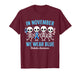 in November We Wear Blue Skeleton Diabetes Awareness T-Shirt