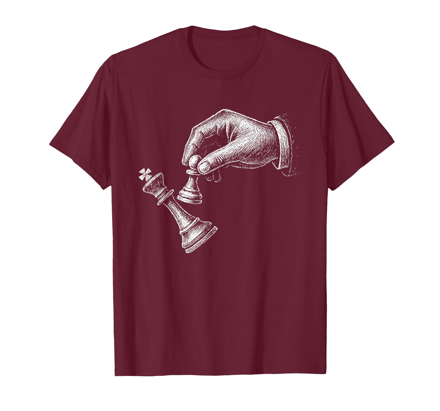 Protest Chess Pawn Knocks Down King, Rejecting Kings No King T-Shirt