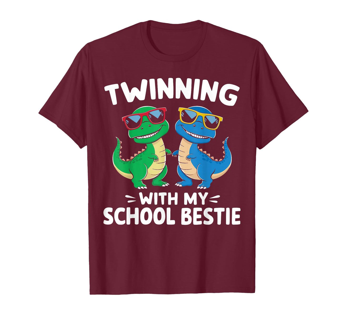 Twin Day Best Friend School Twinning with My Bestie Matching T-Shirt