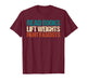 Read Books Lift Weights Fight Fascists Reading Men Women T-Shirt