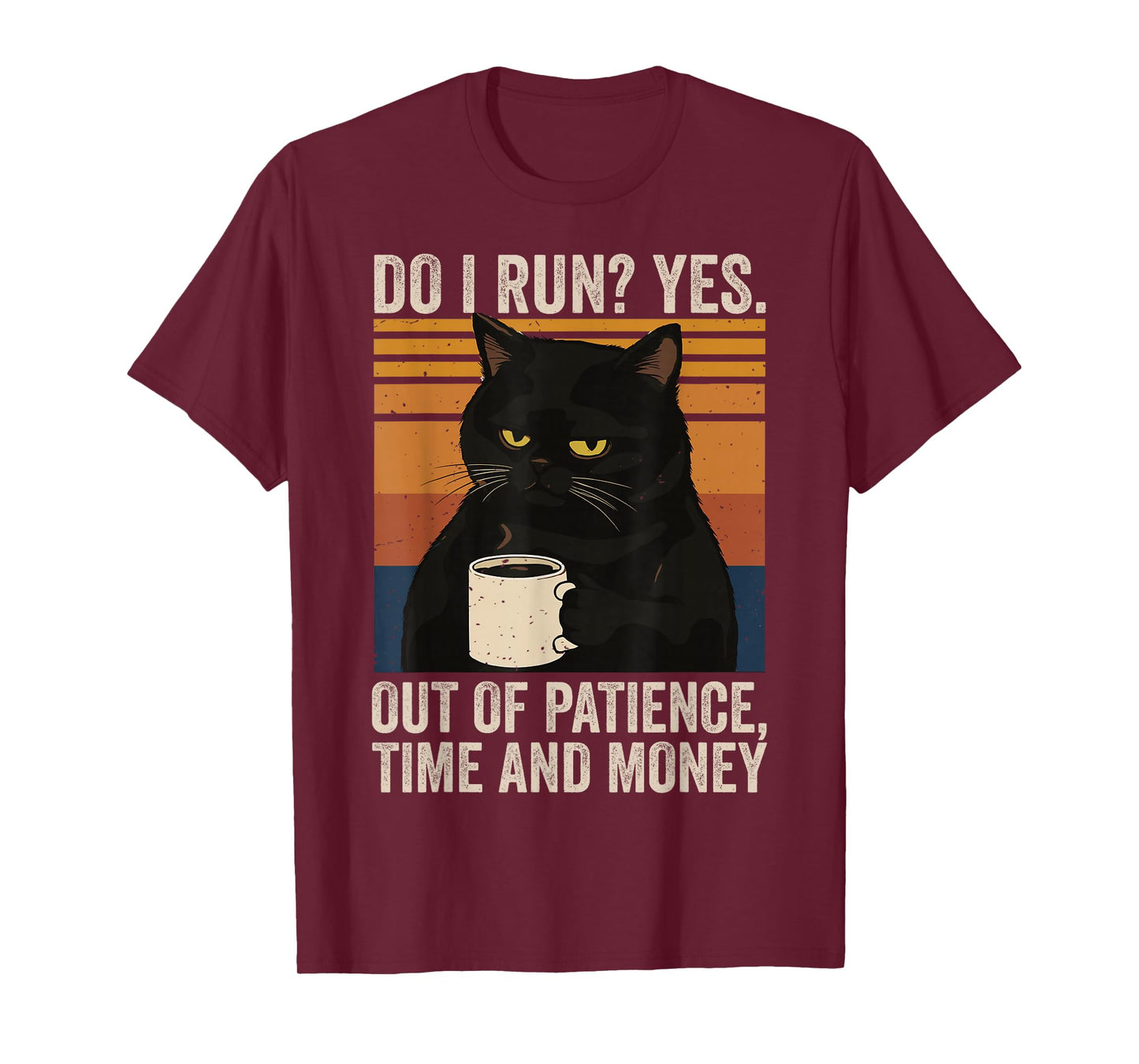 Funny Cat Meme Humor Sarcastic Feline Attitude Grumpy Mood T-Shirt