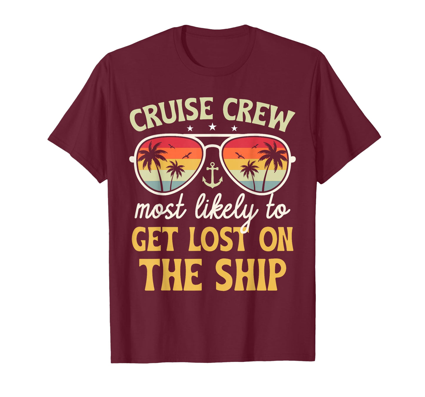 Most Likely to Get Lost On Ship Matching Family Cruise 2026 T-Shirt