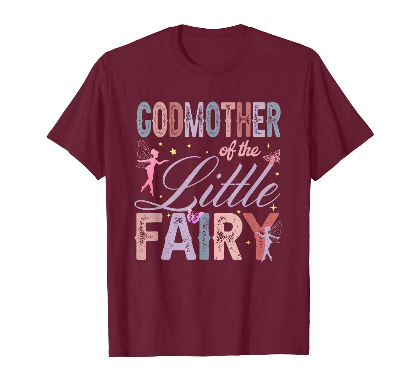 Godmother of The Little Fairy 1St Birthday Girl Fairytale T-Shirt