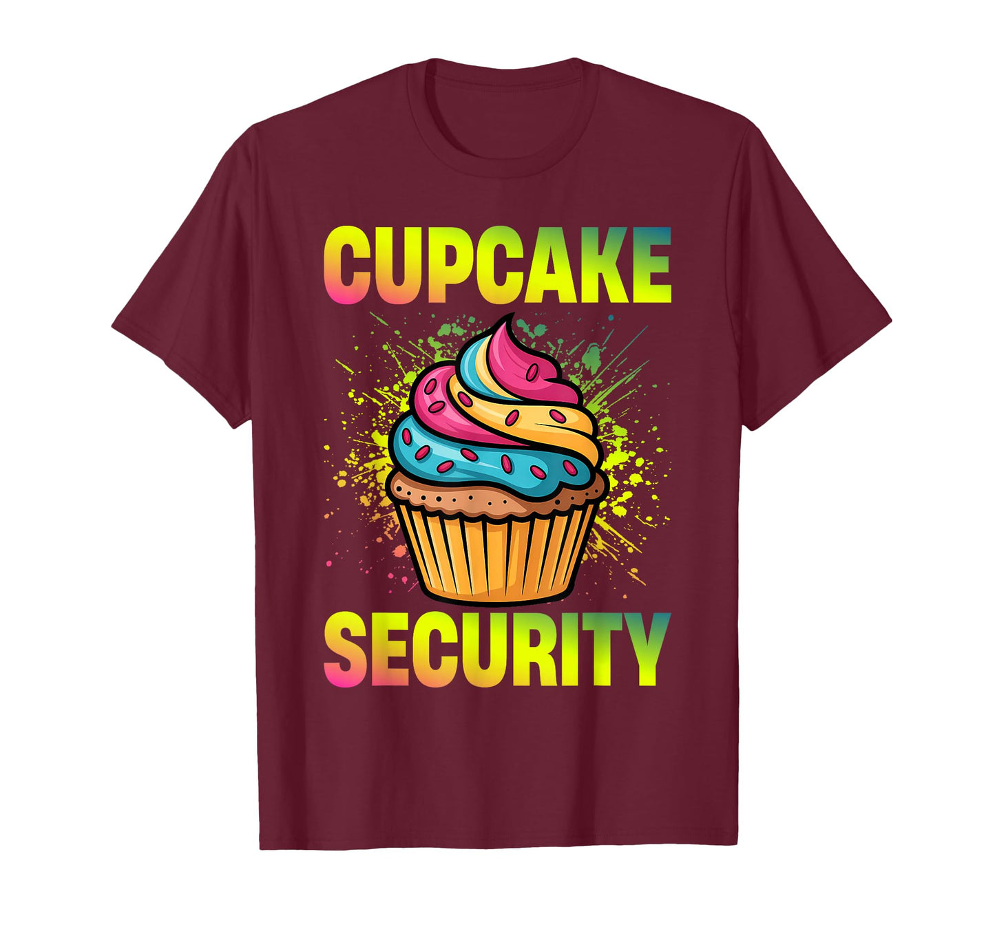 Halloween Sweet Sister Costume Cupcake Security T-Shirt