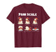 Pain Scale Snowman Nurse Christmas Xmas Snow Pajamas Holiday T-Shirt