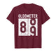 Oldometer 89th Birthday Funny Retro Turning 89 Years Old Men T-Shirt