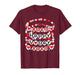 Happy Valentine XOXO V-Day Friendship Bracelets Girl Women T-Shirt