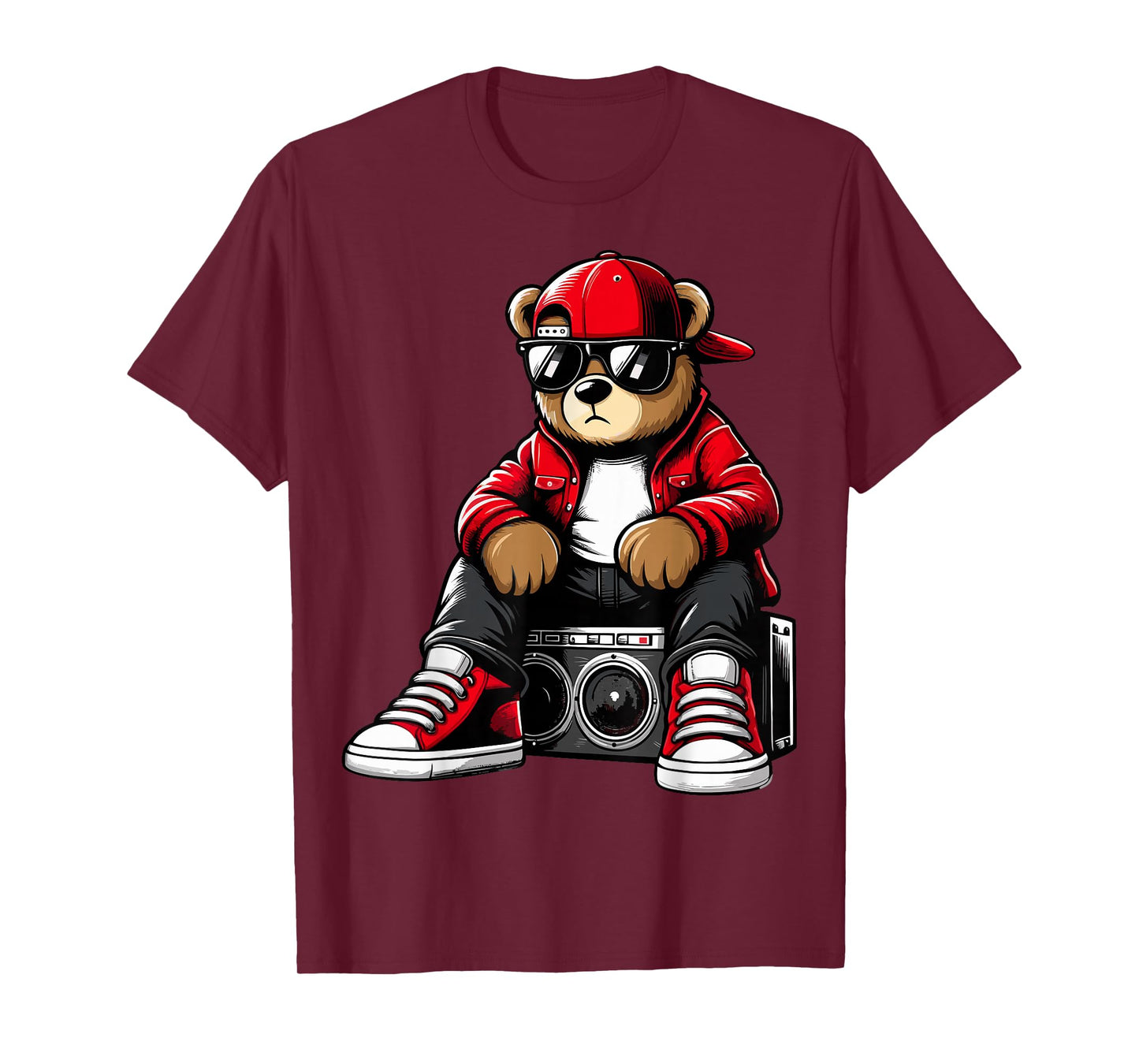 Hip Hop Teddy Bear Rap Music T-Shirt