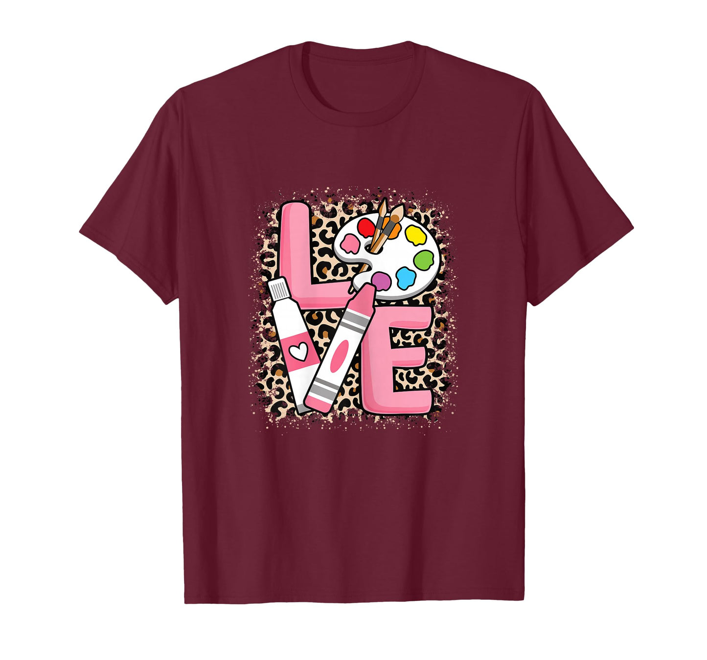 Art Love Cute Artist Women Girls T-Shirt