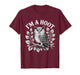 I'm A Hoot Owl Bird Pun Sarcastic Jokes Night Owl Lover T-Shirt