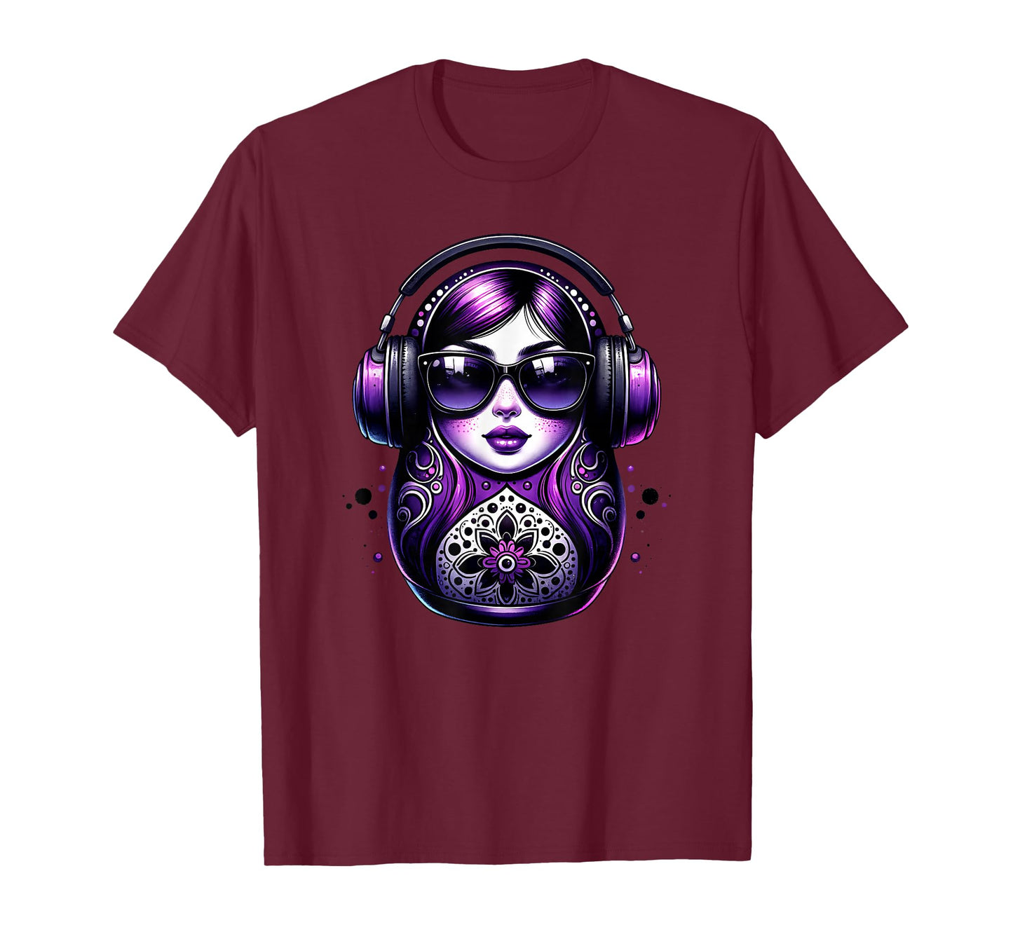 Russian Matryoshka Music Russia Russian Matryoshka T-Shirt