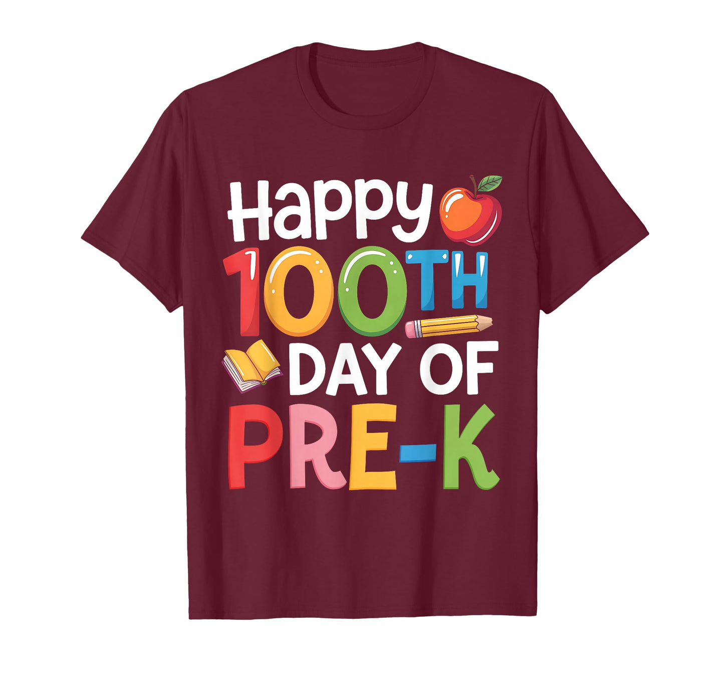 100 Days Smarter Pre-K 100th Day of School Pre-K Teacher T-Shirt