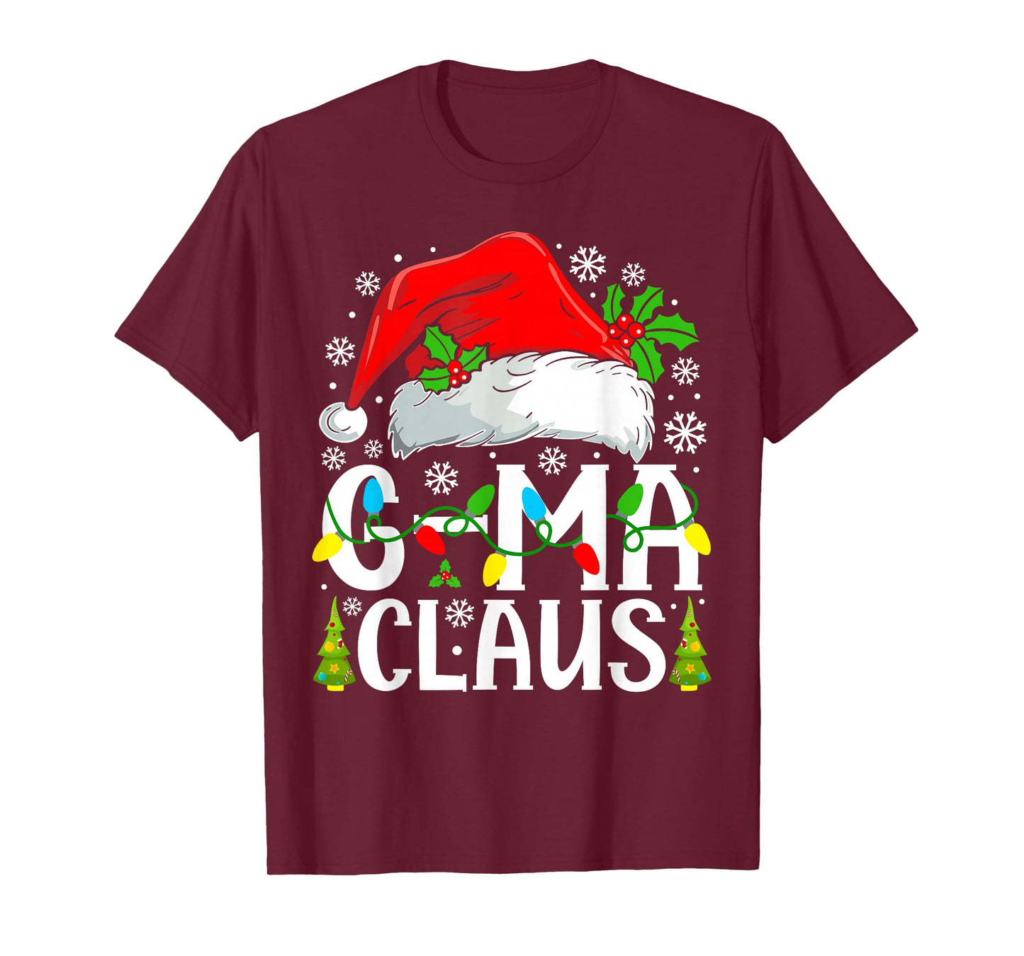 G-ma Claus Funny Christmas Family Matching T-Shirt
