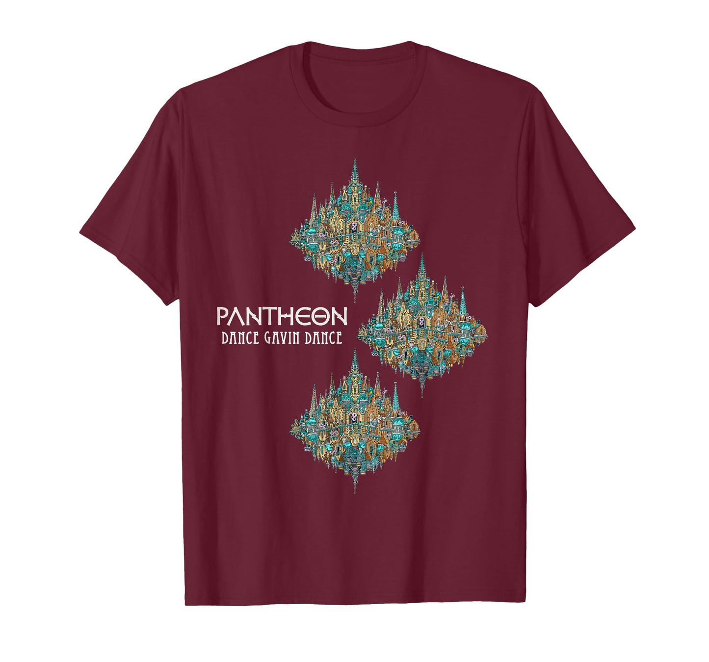 Dance Gavin Dance – Pantheon On Navy T-Shirt