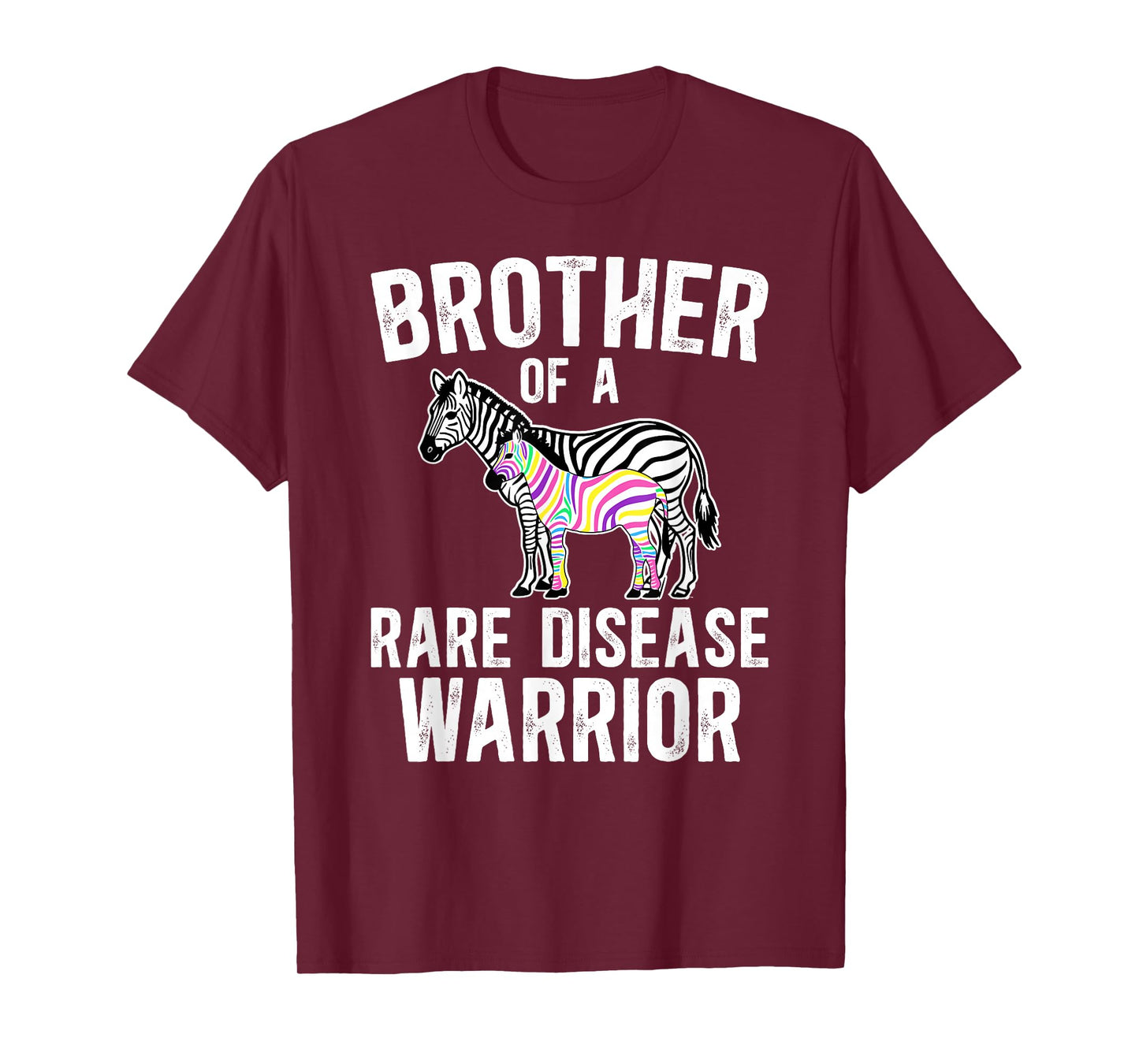 Brother of A Rare Disease Warrior Rare Disease Awareness T-Shirt