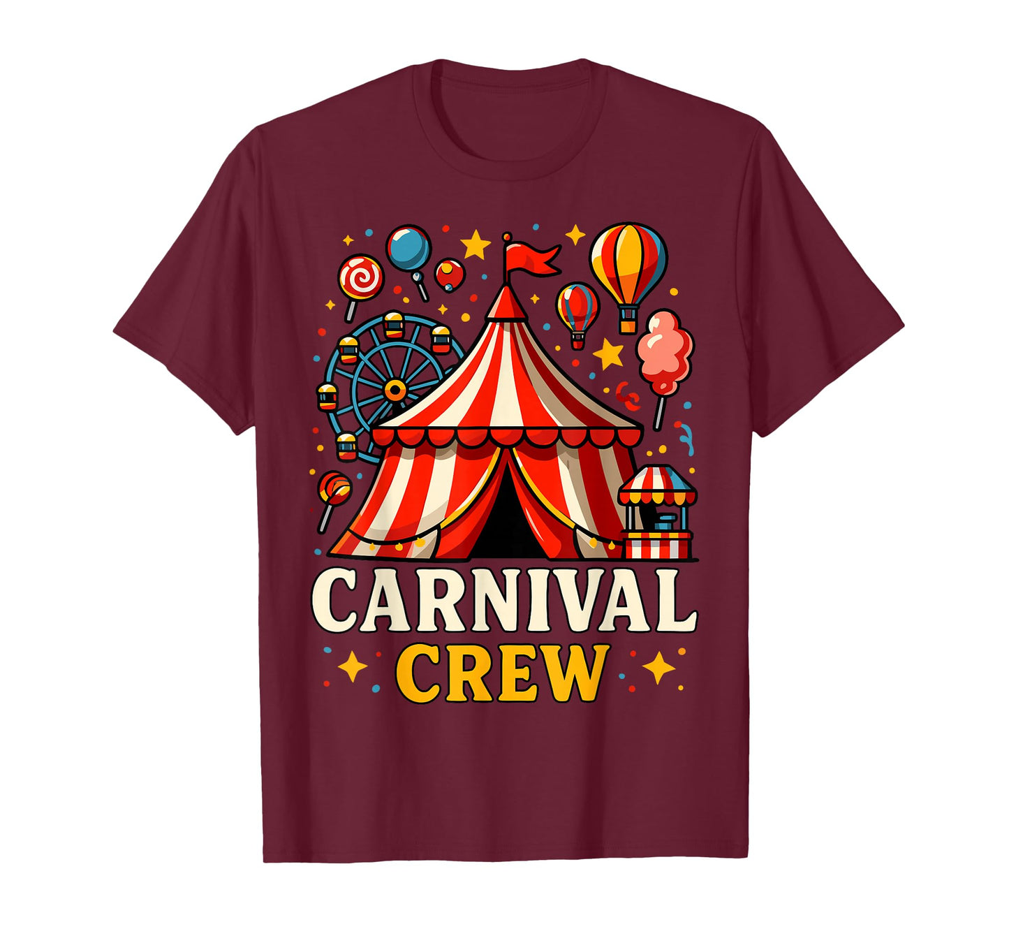 Funny Costume Party Carnival Crew T-Shirt