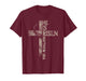 Vintage Retro Style Cross He is Risen Jesus Christian T-Shirt
