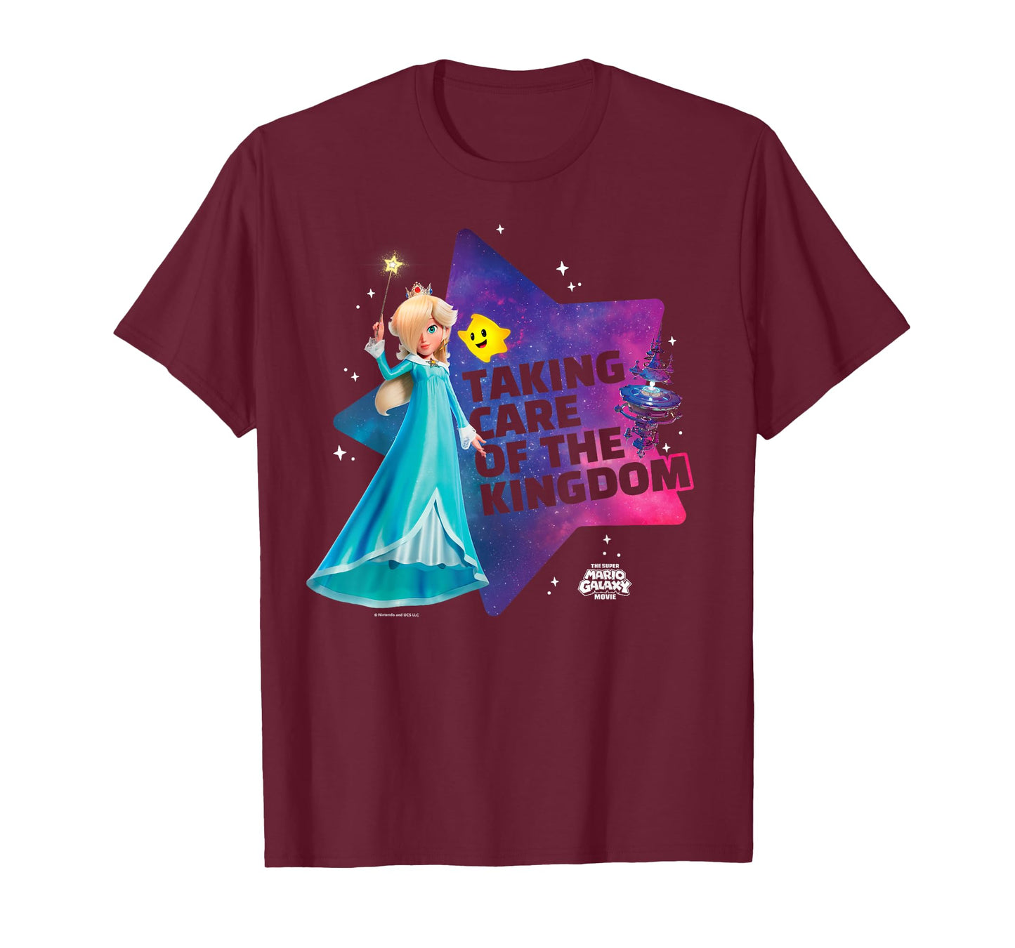 The Super Mario Galaxy Movie Rosalina Taking Care T-Shirt