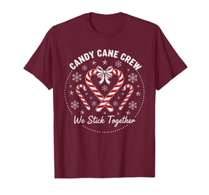 Candy Cane Squad Christmas Shirt Family Matching Pajamas T-Shirt