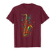 Saxophone Burst - Musical Lover Orchestra Fun T-Shirt