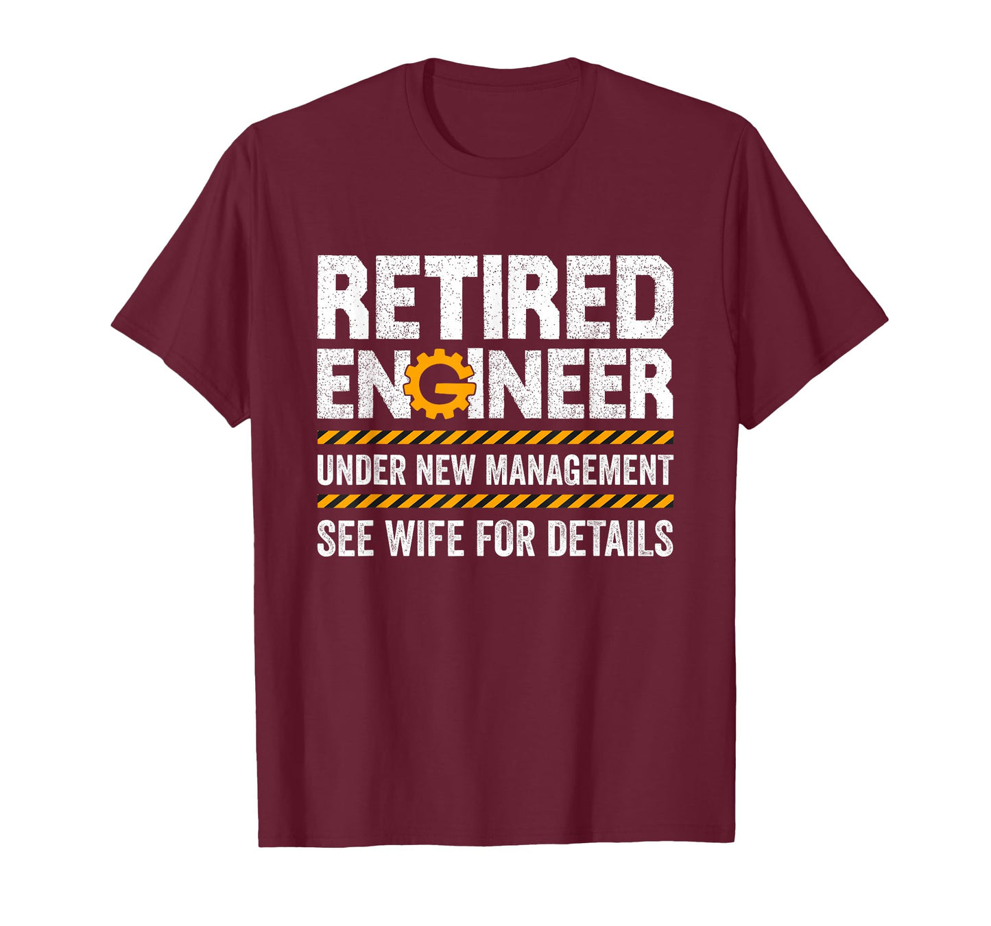 Vintage Retired Engineer Under New Management Retirement Men T-Shirt