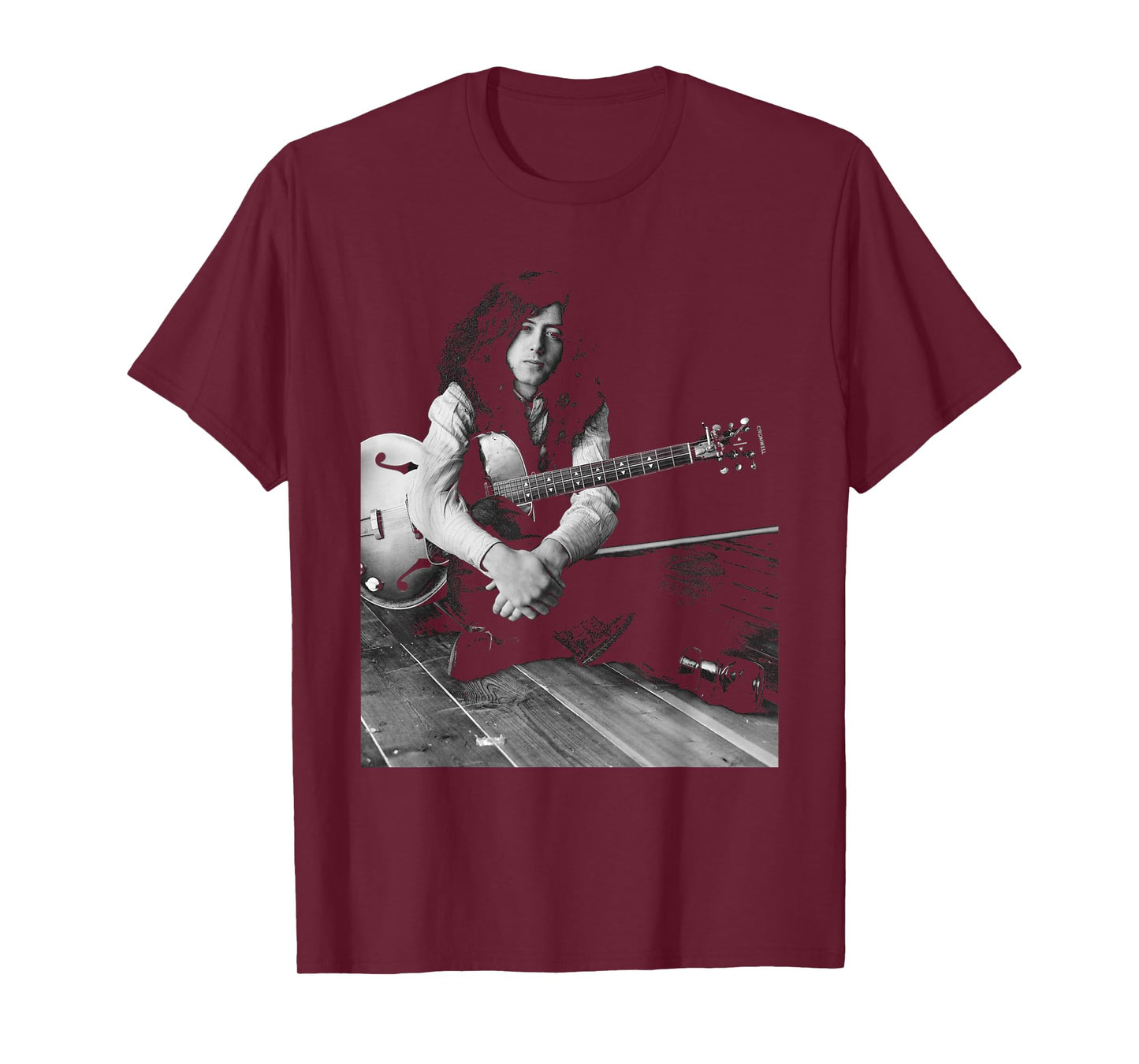 Led Zeppelin Guitarist Jimmy Page in 1970 T-Shirt