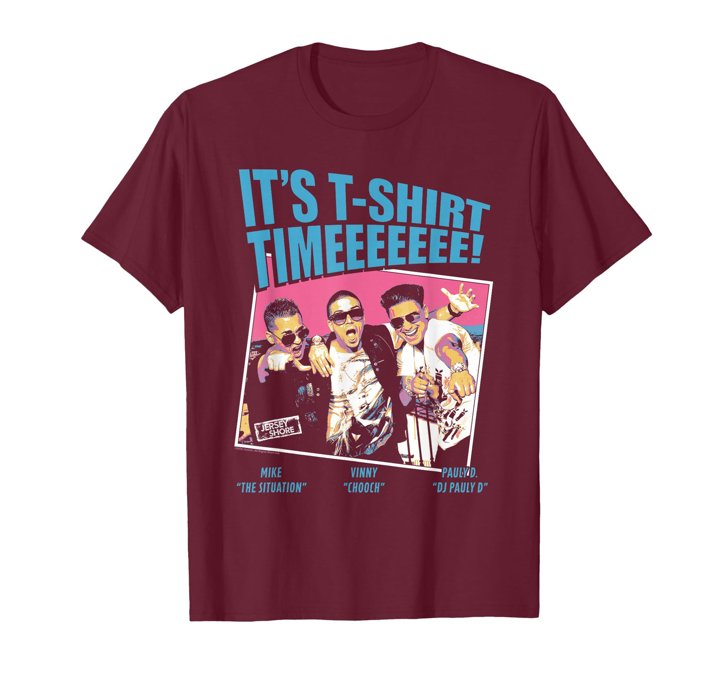 Jersey Shore It's T-Shirt Time with The Boys Reality TV T-Shirt