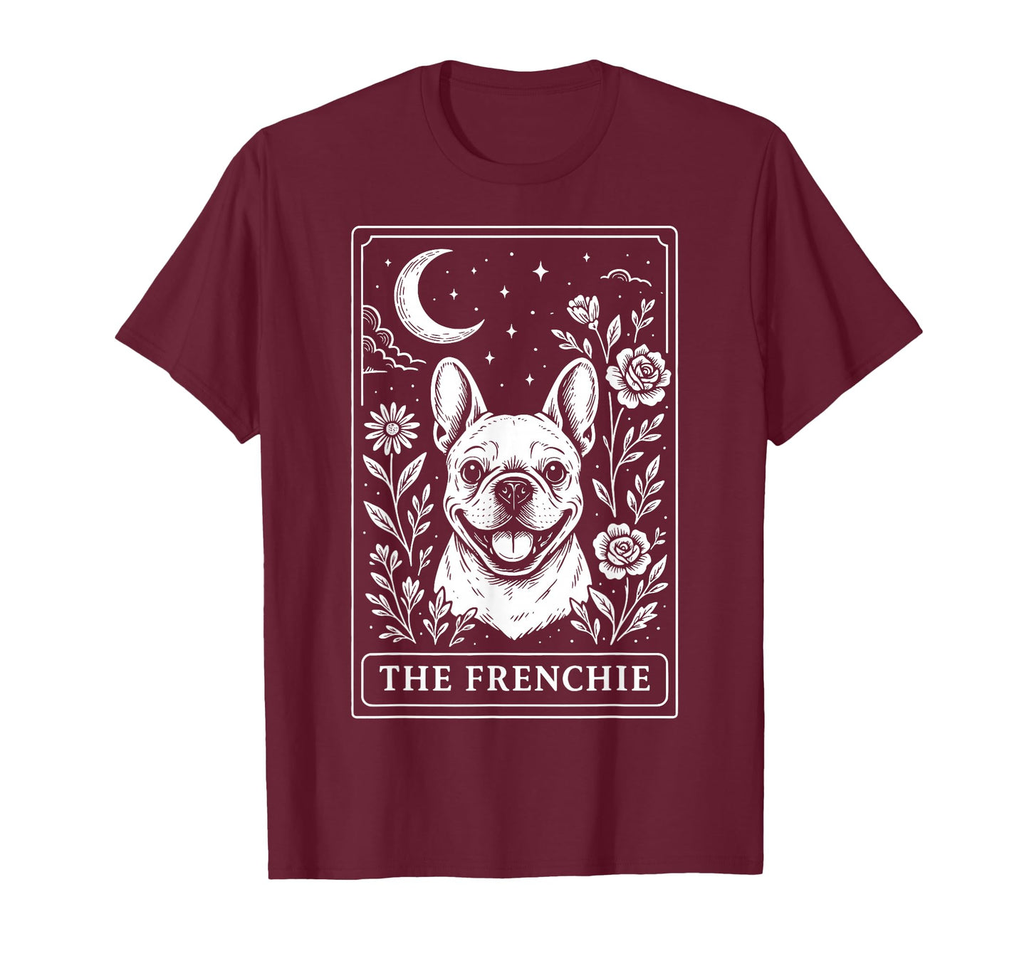 The Frenchie Tarot Card T-Shirt