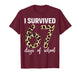 I Survived 67 Days of School Students Teachers Leopard Girls T-Shirt