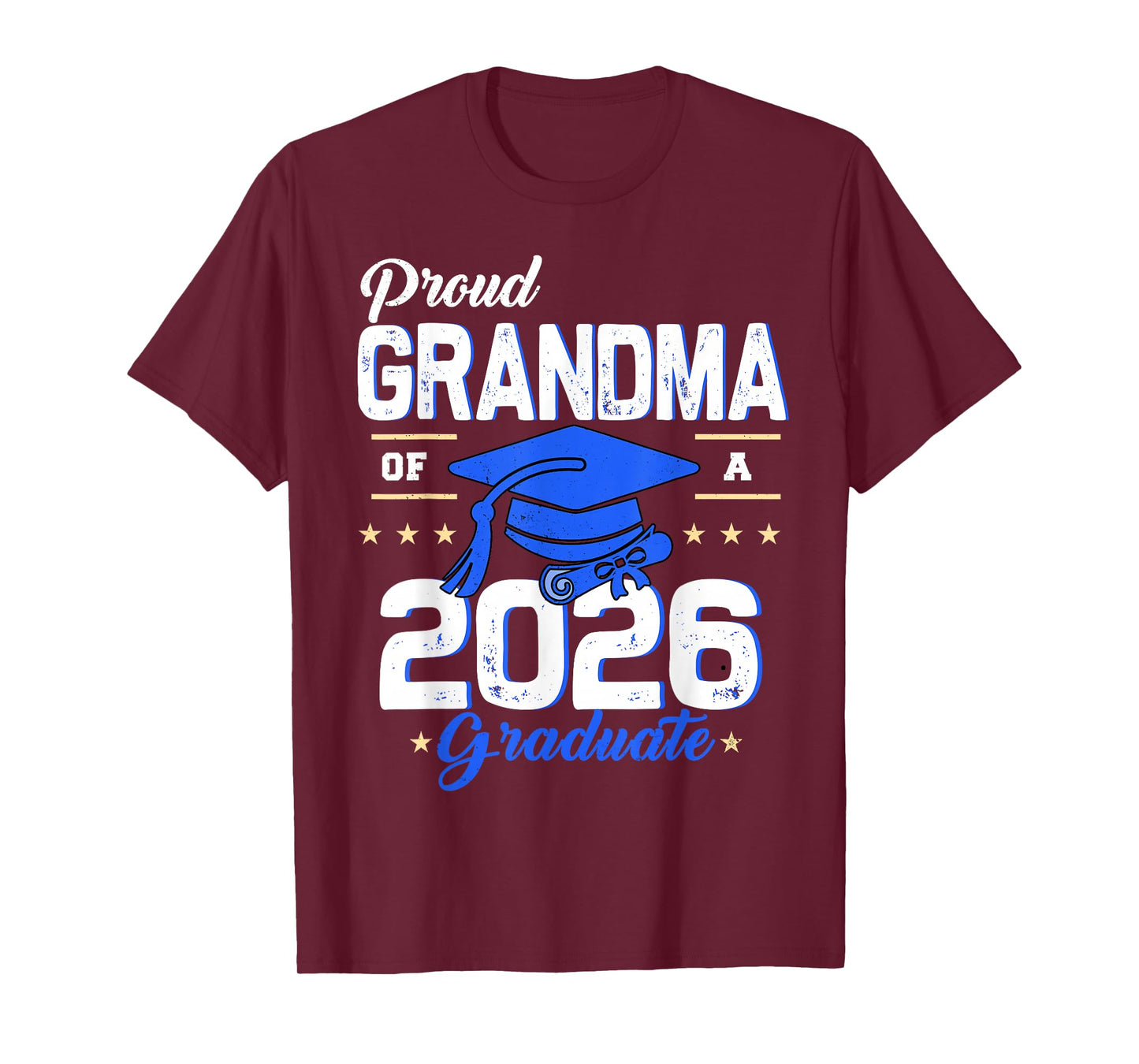 Proud Grandma of a 2026 Graduate for Family Graduation T-Shirt