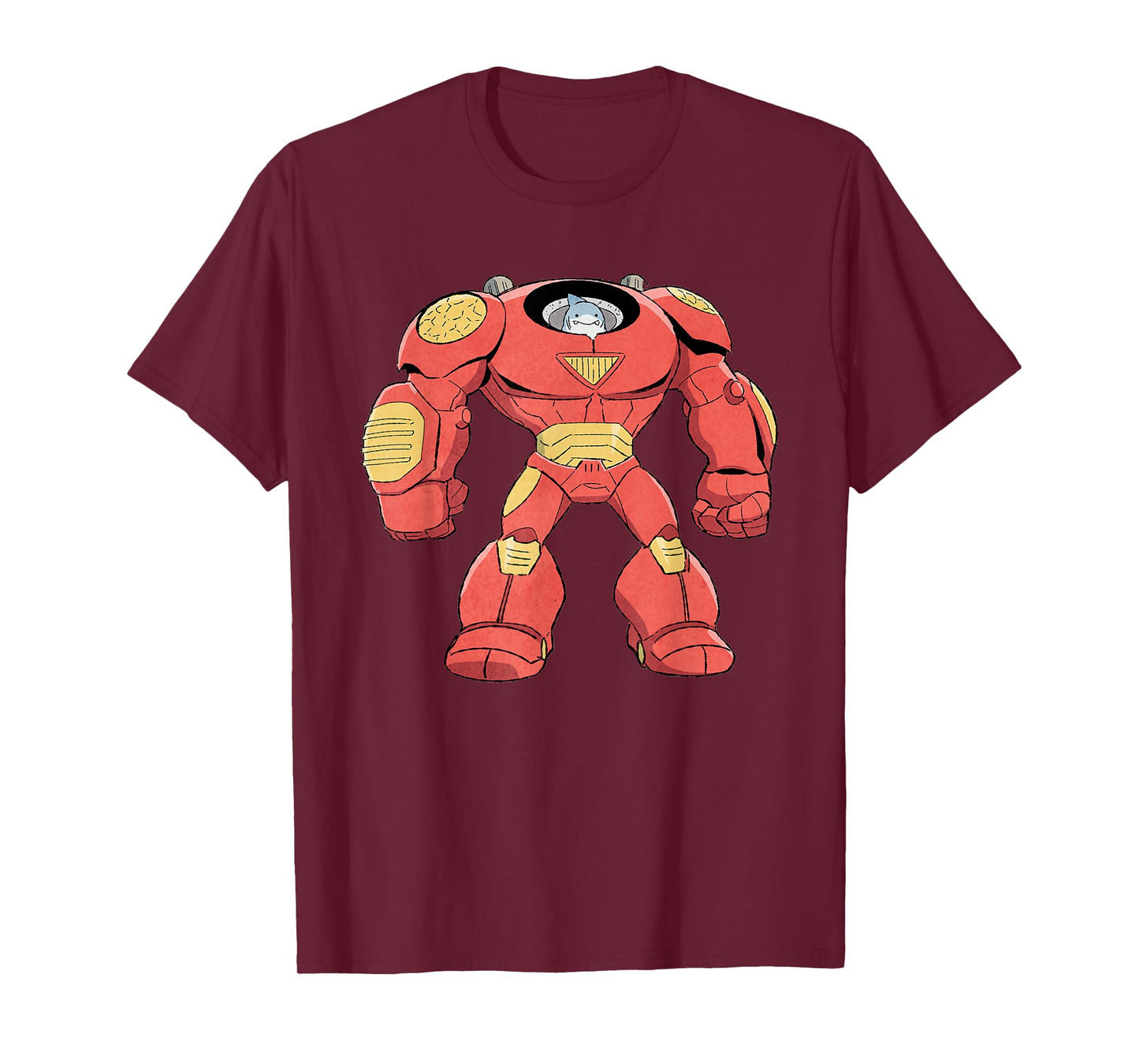 Marvel Jeff The Land Shark Iron Man Hulkbuster Armor Costume T-Shirt
