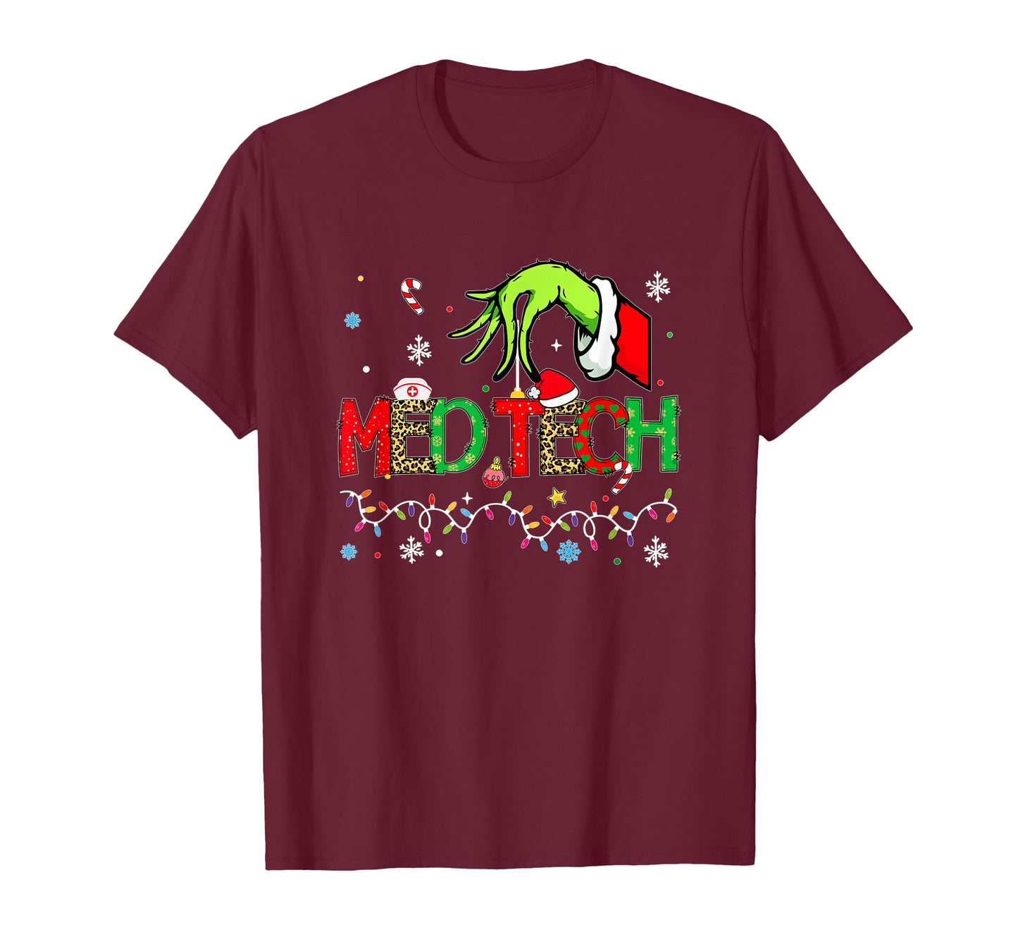 Med Tech Christmas Shirt for Women T-Shirt