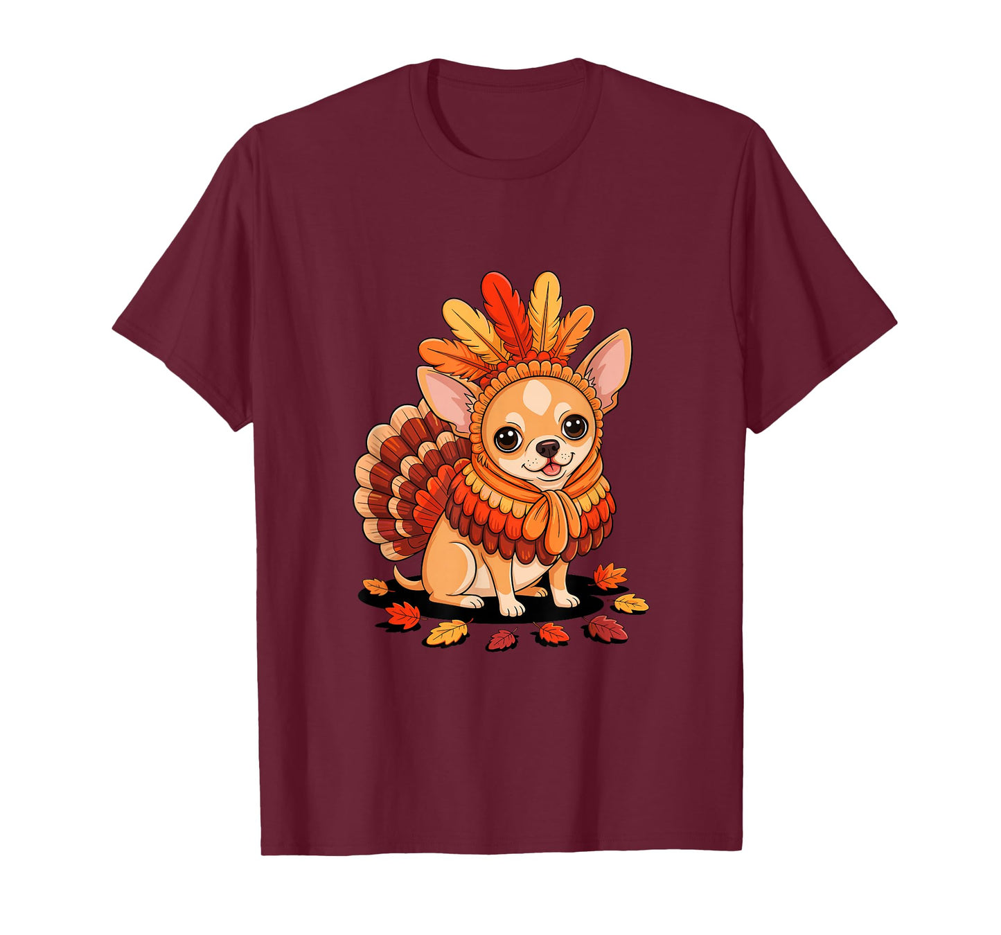 Thanksgiving Turkey Chihuahua Chihuahuas T-Shirt