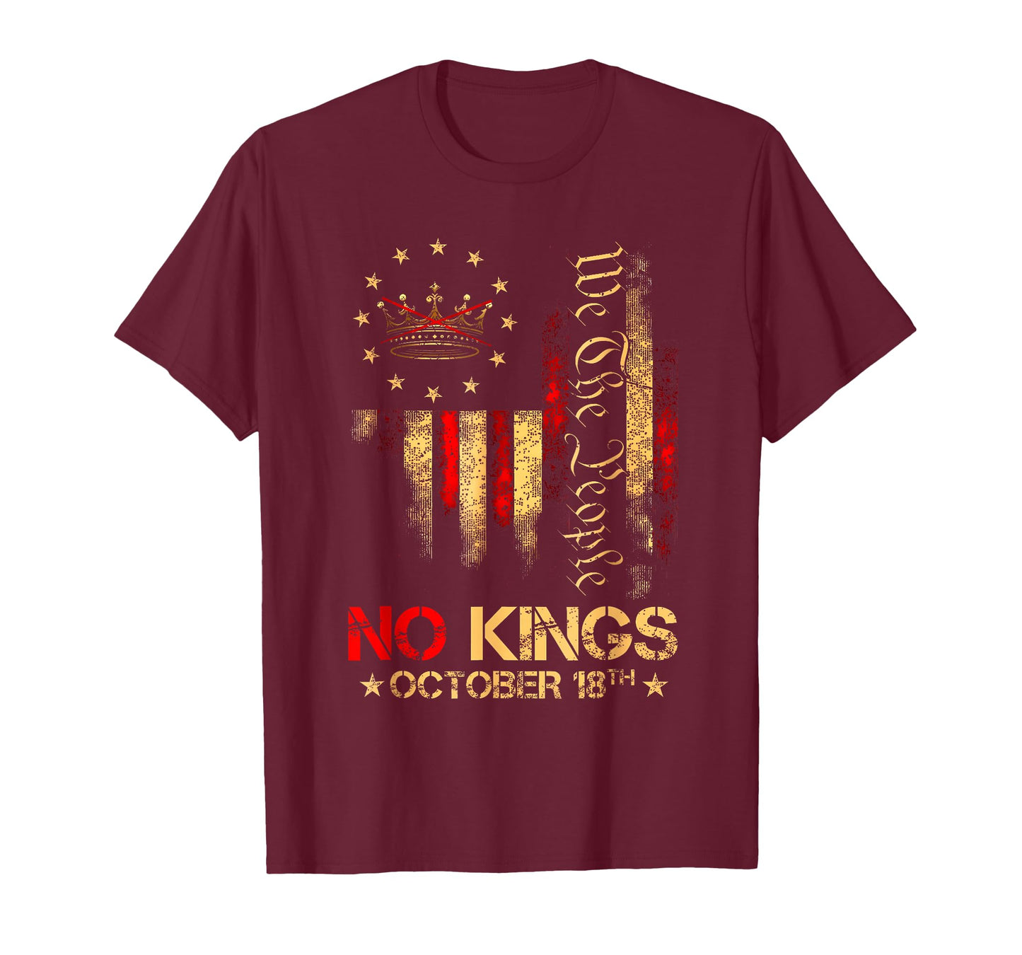 We The People Serve No Kings October 18th T-Shirt