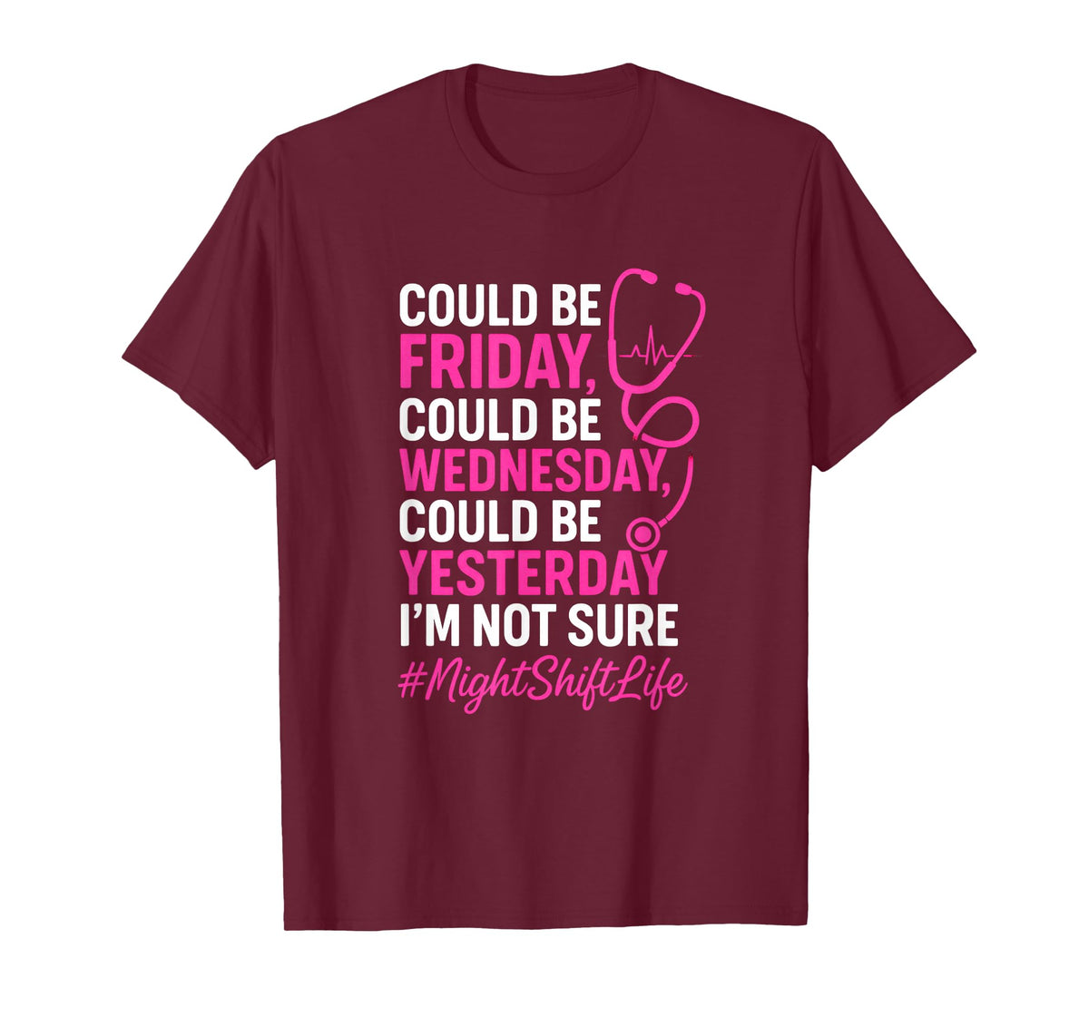 Could Be Friday - Nurse Life Night Shift Humor T-Shirt
