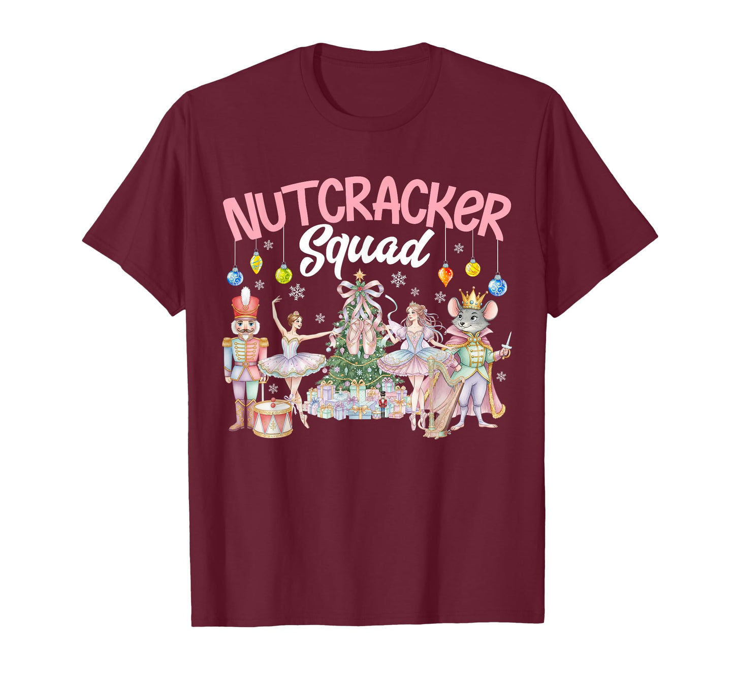 Christmas Nutcracker Squad Ballet Family Matching T-Shirt