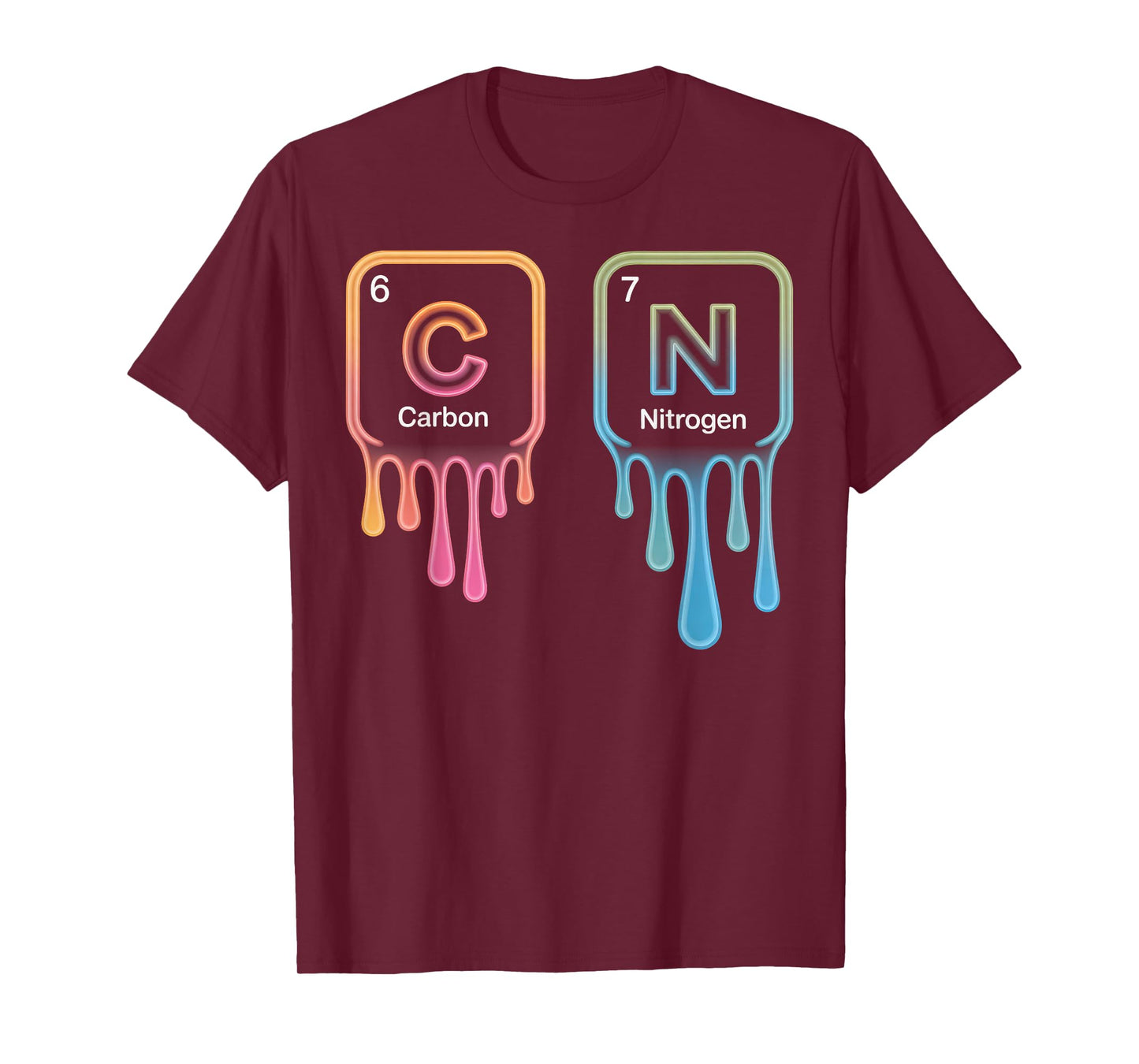 Funny 67 Meme Science Chemistry Nerd Humor Periodic Table T-Shirt
