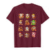 Chinese New Year Cute 12 Zodiac Animal Signs Lunar New Year T-Shirt