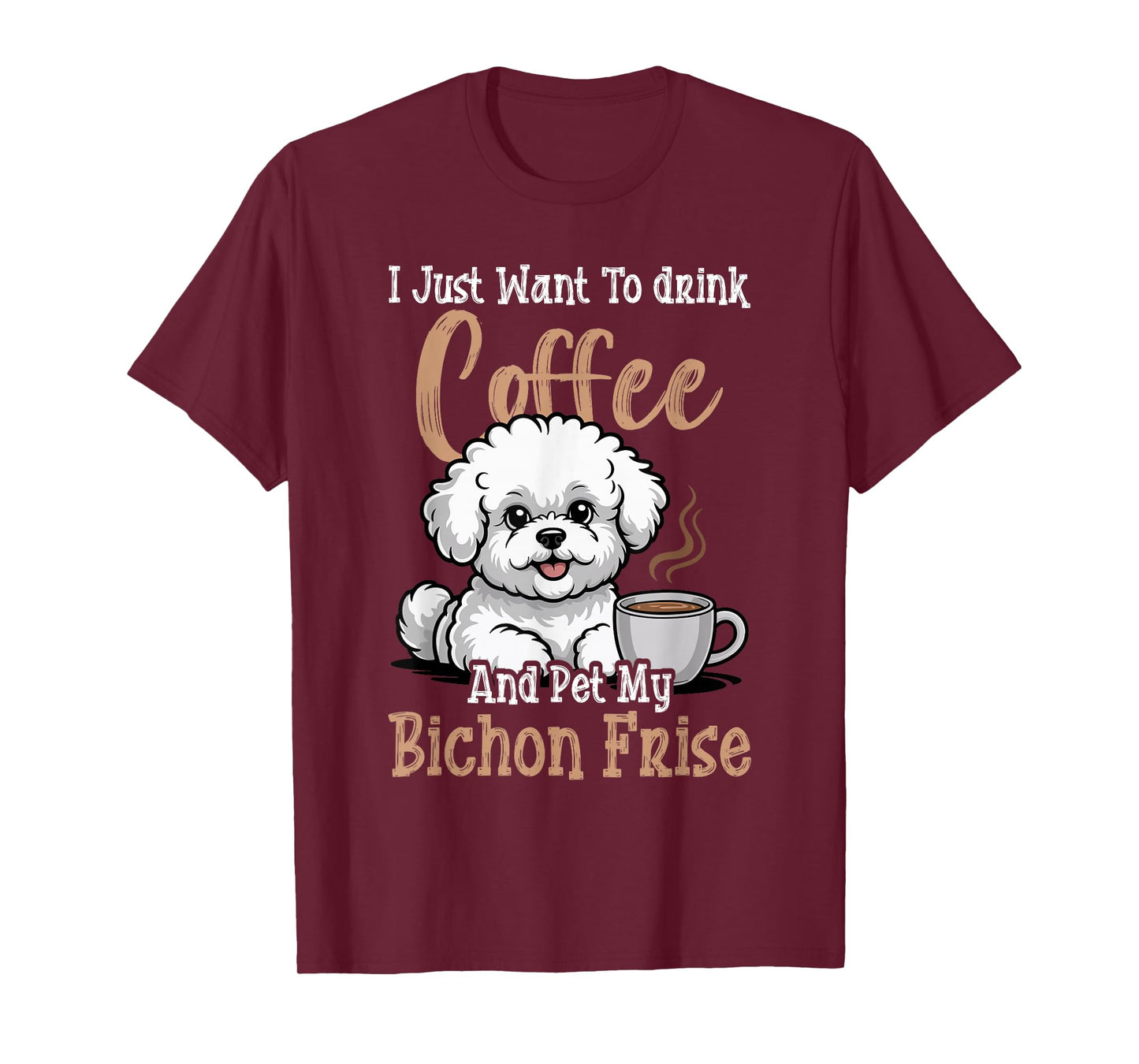 Bichon Frise Dog T-Shirt